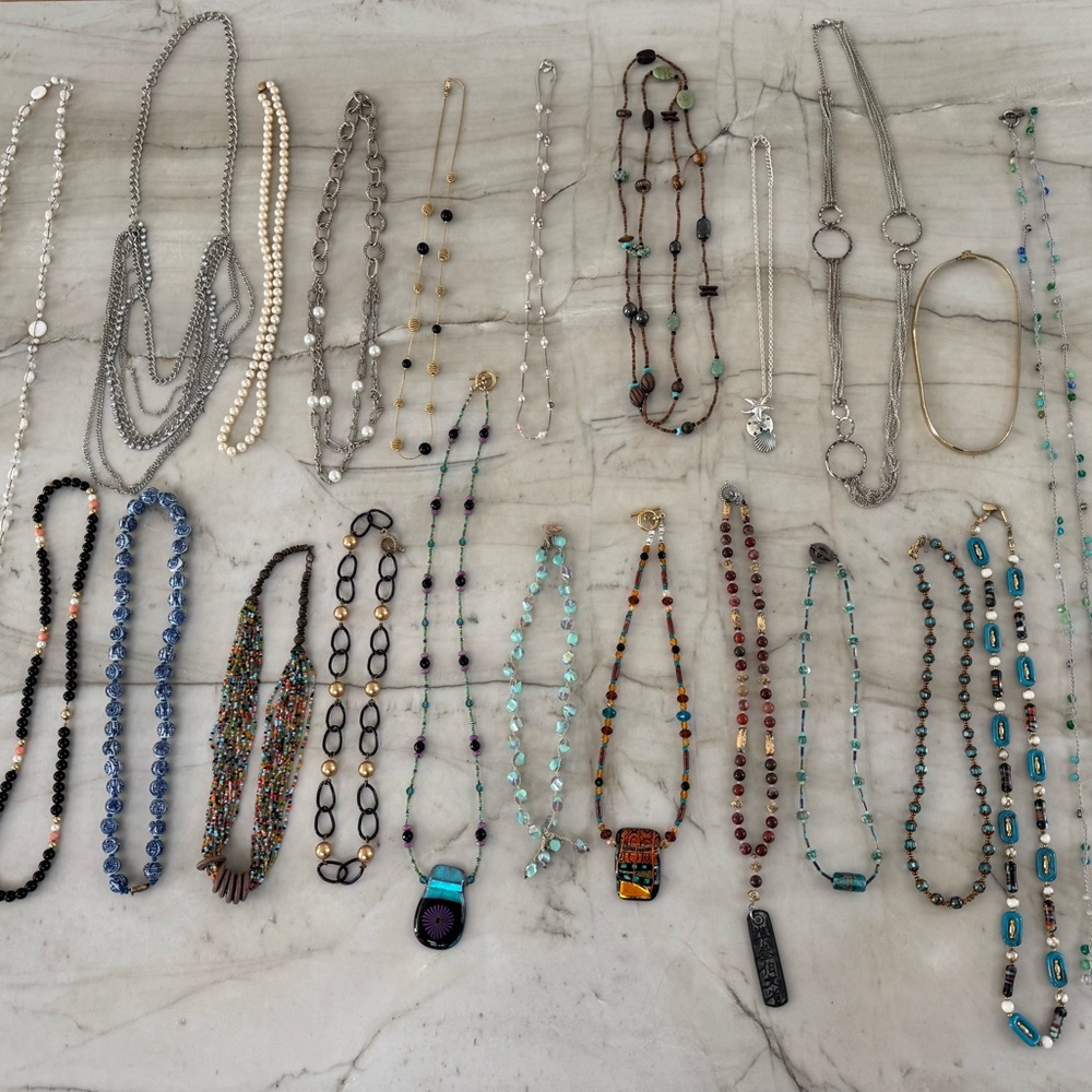 Elegant Necklace Necklace Lot